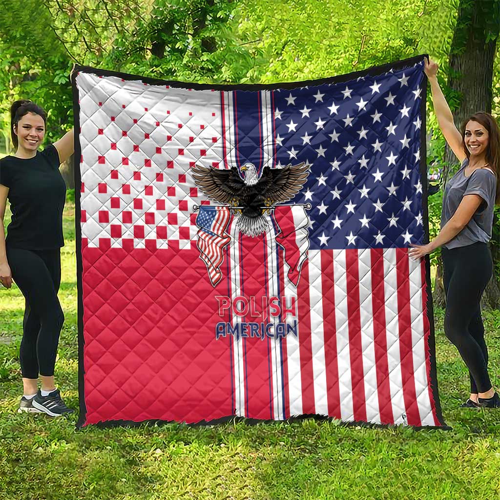 Polish American Heritage Month Quilt Unique Style - Wonder Print Shop