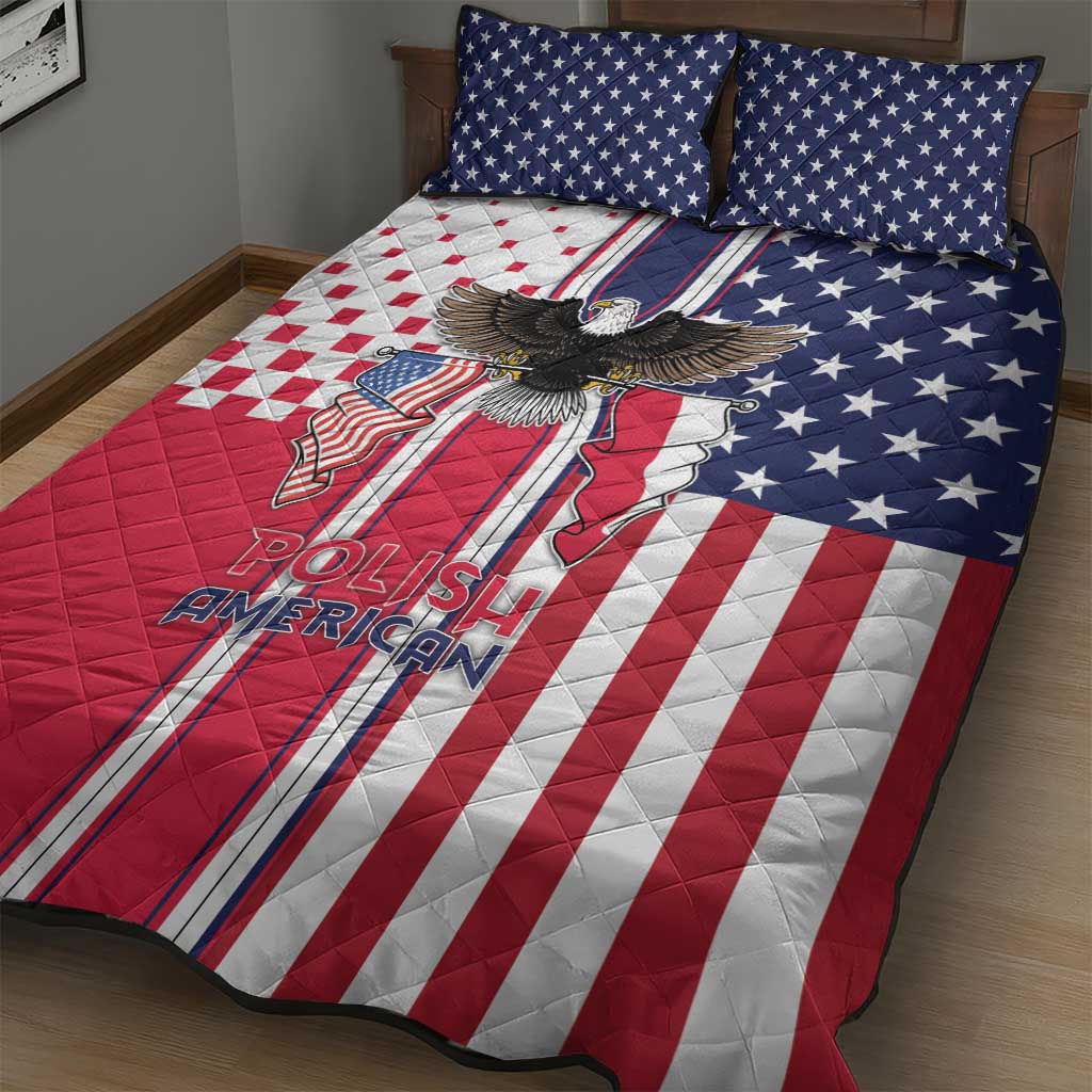 Polish American Heritage Month Quilt Bed Set Unique Style - Wonder Print Shop