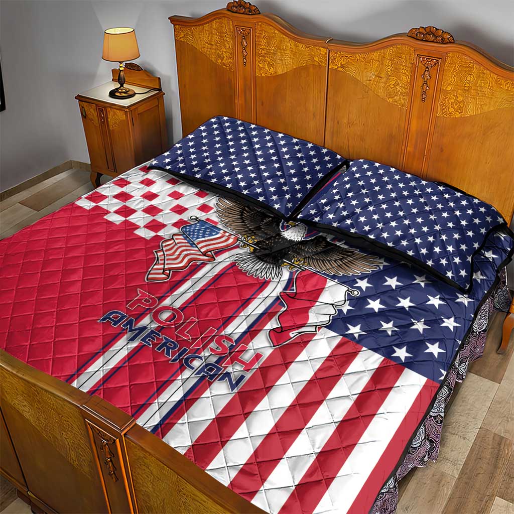 Polish American Heritage Month Quilt Bed Set Unique Style - Wonder Print Shop