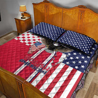 Polish American Heritage Month Quilt Bed Set Unique Style - Wonder Print Shop