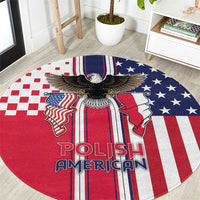 Polish American Heritage Month Round Carpet Unique Style - Wonder Print Shop
