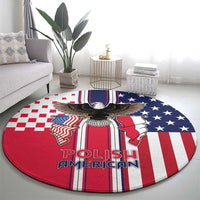Polish American Heritage Month Round Carpet Unique Style - Wonder Print Shop