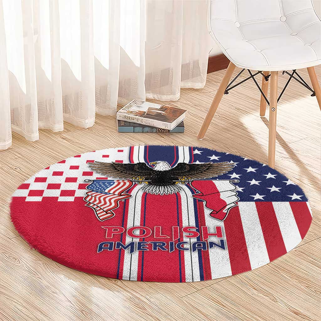 Polish American Heritage Month Round Carpet Unique Style - Wonder Print Shop