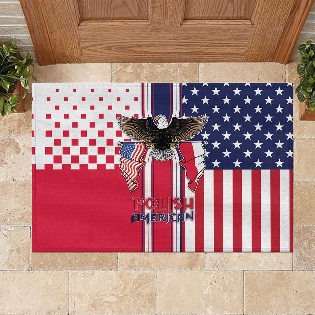 Polish American Heritage Month Rubber Doormat Unique Style - Wonder Print Shop