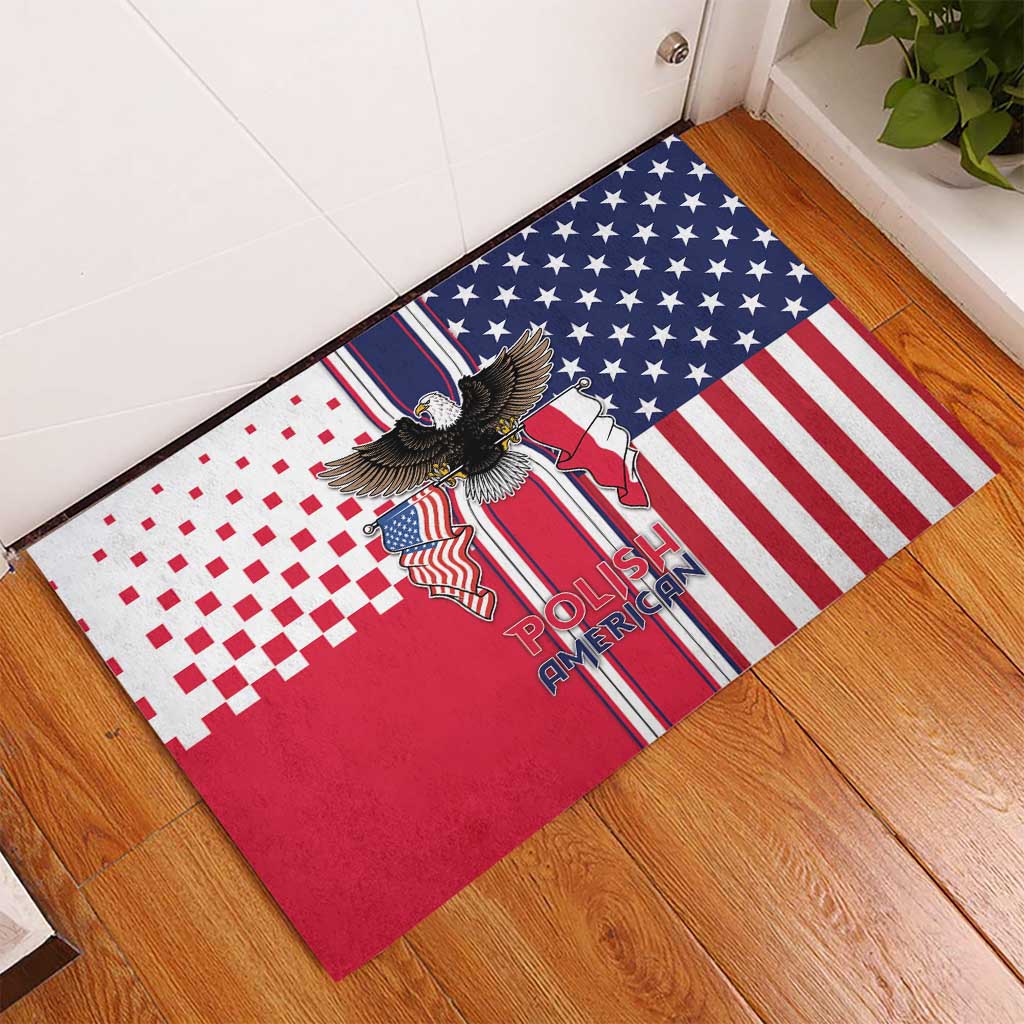 Polish American Heritage Month Rubber Doormat Unique Style - Wonder Print Shop