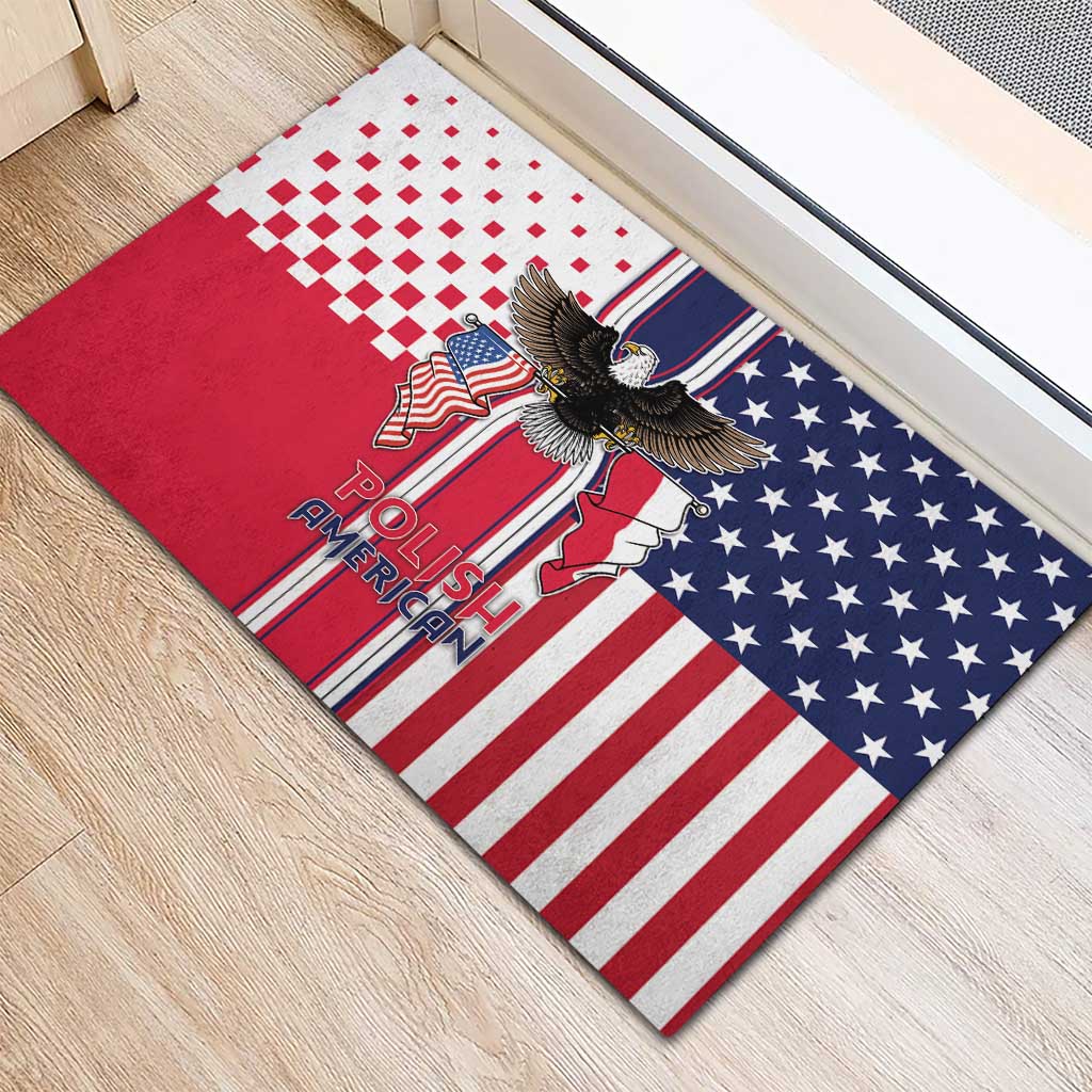 Polish American Heritage Month Rubber Doormat Unique Style - Wonder Print Shop