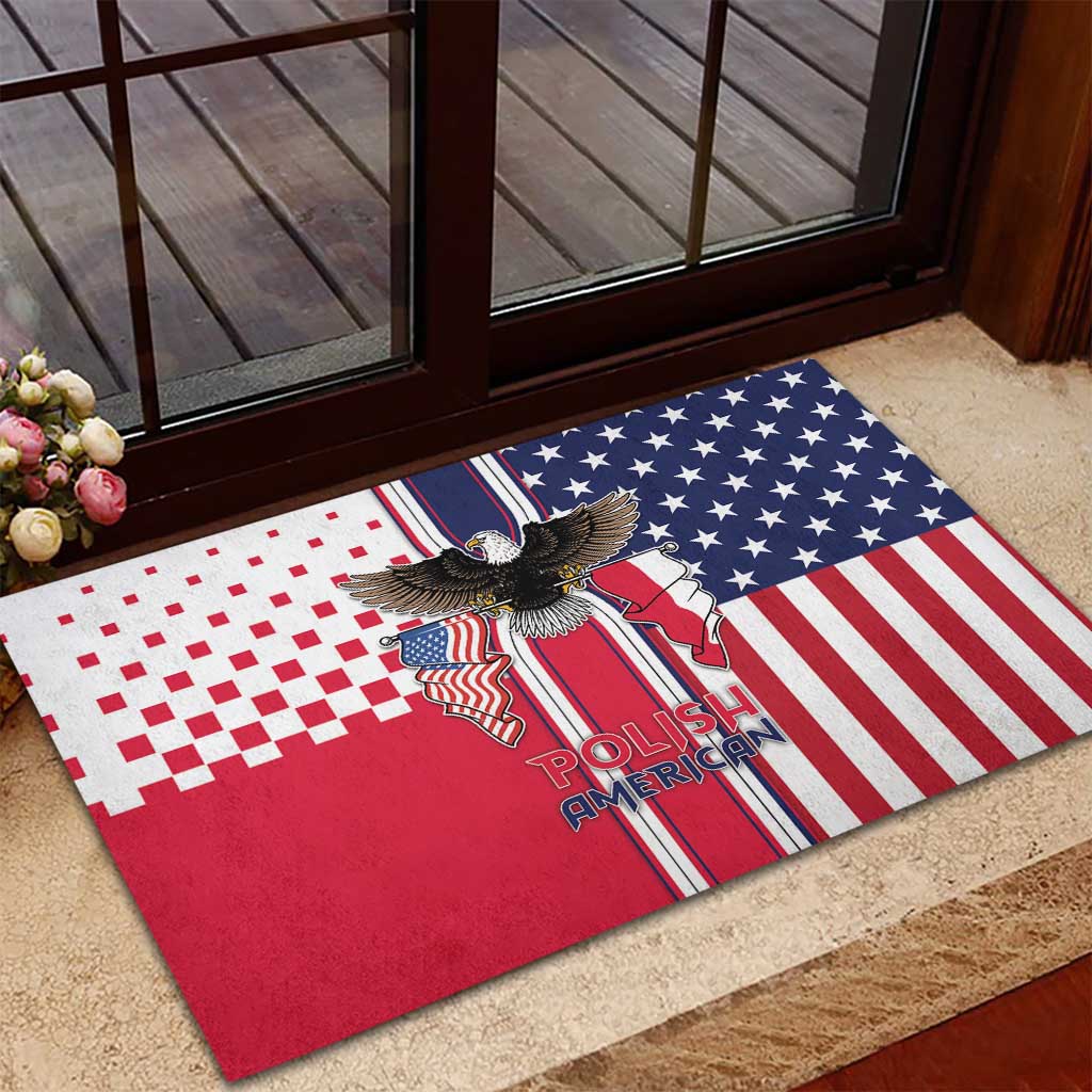 Polish American Heritage Month Rubber Doormat Unique Style - Wonder Print Shop