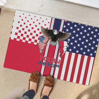Polish American Heritage Month Rubber Doormat Unique Style - Wonder Print Shop