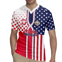 Personalized Polish American Heritage Month Rugby Jersey Unique Style - Wonder Print Shop