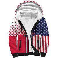 Personalized Polish American Heritage Month Sherpa Hoodie Unique Style - Wonder Print Shop