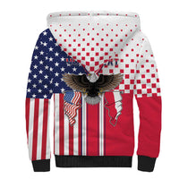 Personalized Polish American Heritage Month Sherpa Hoodie Unique Style - Wonder Print Shop
