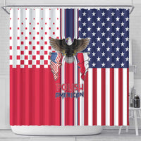 Polish American Heritage Month Shower Curtain Unique Style - Wonder Print Shop