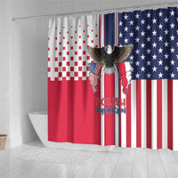 Polish American Heritage Month Shower Curtain Unique Style - Wonder Print Shop