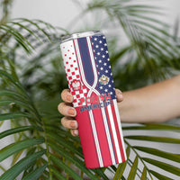 Personalized Polish American Heritage Month Skinny Tumbler Unique Style - Wonder Print Shop