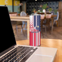 Personalized Polish American Heritage Month Skinny Tumbler Unique Style - Wonder Print Shop