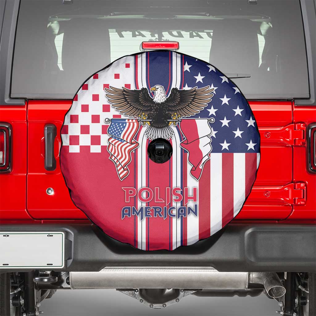 Polish American Heritage Month Spare Tire Cover Unique Style - Wonder Print Shop