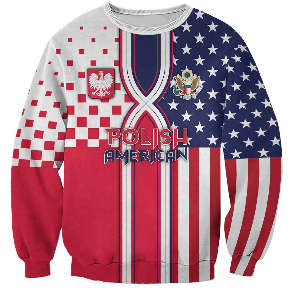 Personalized Polish American Heritage Month Sweatshirt Unique Style - Wonder Print Shop