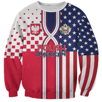 Personalized Polish American Heritage Month Sweatshirt Unique Style - Wonder Print Shop