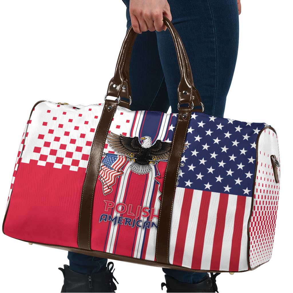 Polish American Heritage Month Travel Bag Unique Style - Wonder Print Shop