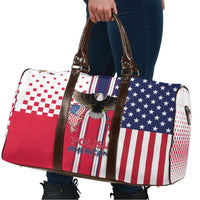 Polish American Heritage Month Travel Bag Unique Style - Wonder Print Shop
