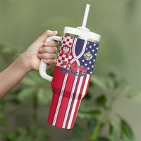 Personalized Polish American Heritage Month Tumbler With Handle Unique Style - Wonder Print Shop