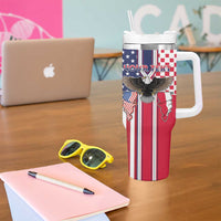 Personalized Polish American Heritage Month Tumbler With Handle Unique Style - Wonder Print Shop