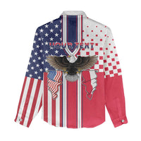 Personalized Polish American Heritage Month Women Casual Shirt Unique Style - Wonder Print Shop
