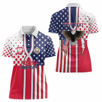Personalized Polish American Heritage Month Women Polo Shirt Unique Style - Wonder Print Shop