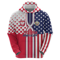 Personalized Polish American Heritage Month Zip Hoodie Unique Style - Wonder Print Shop