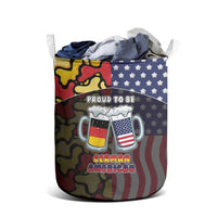 Germany American Heritage Month Laundry Basket Beer Funny Style - Wonder Print Shop