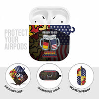 Germany American Heritage Month AirPods Case Beer Funny Style - Wonder Print Shop