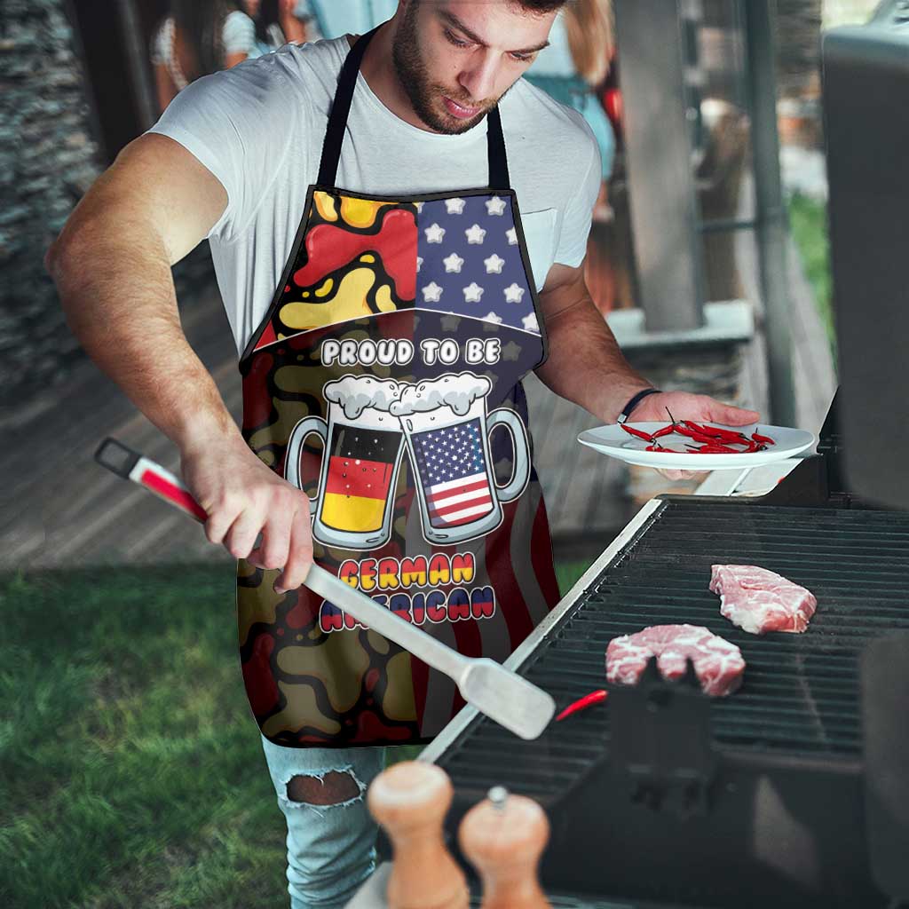 Germany American Heritage Month Apron Beer Funny Style - Wonder Print Shop