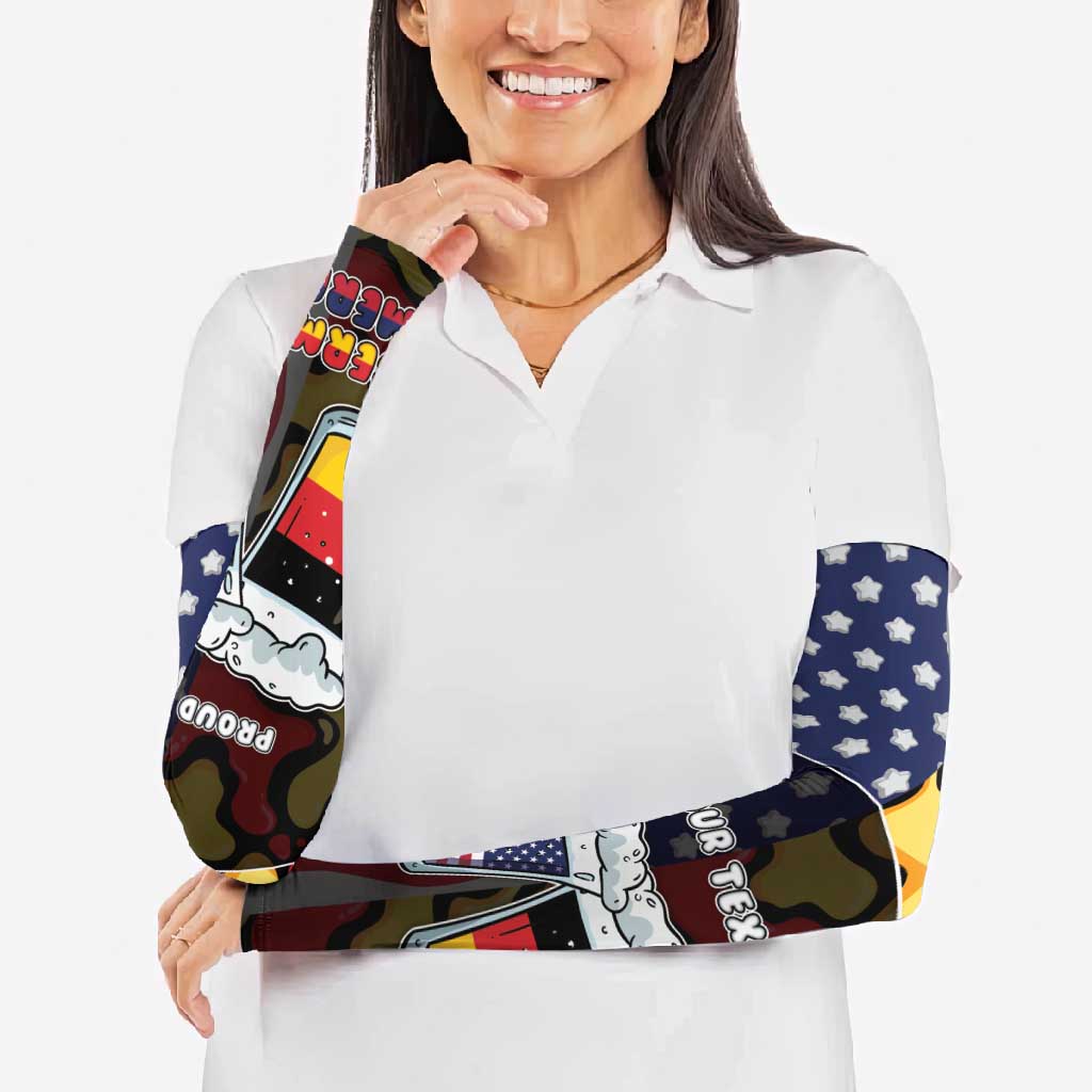 Personalized Germany American Heritage Month Arm Sleeves Beer Funny Style - Wonder Print Shop