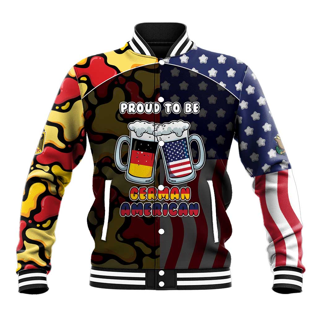 Personalized Germany American Heritage Month Baseball Jacket Beer Funny Style - Wonder Print Shop