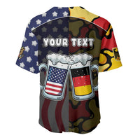 Personalized Germany American Heritage Month Baseball Jersey Beer Funny Style - Wonder Print Shop