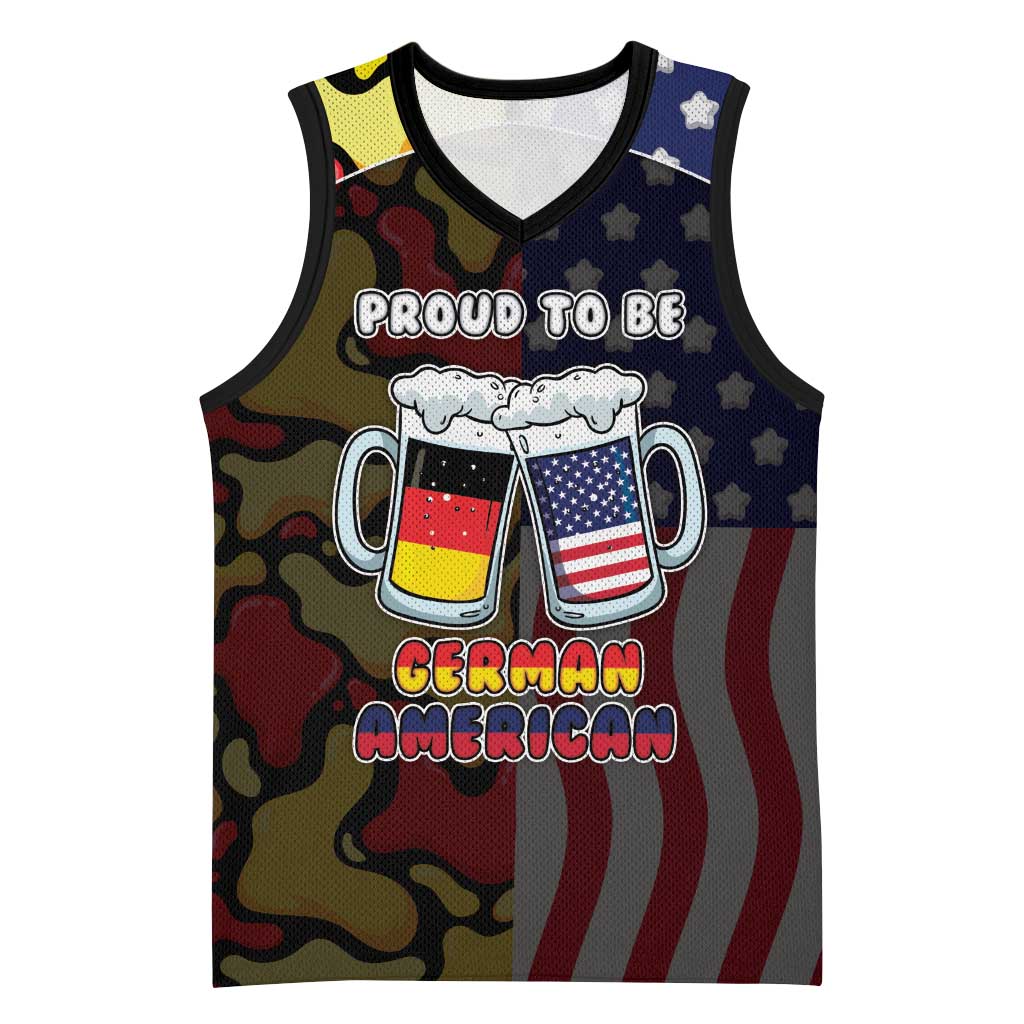 Personalized Germany American Heritage Month Basketball Jersey Beer Funny Style - Wonder Print Shop