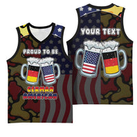 Personalized Germany American Heritage Month Basketball Jersey Beer Funny Style - Wonder Print Shop