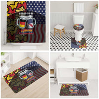 Germany American Heritage Month Bathroom Set Beer Funny Style - Wonder Print Shop