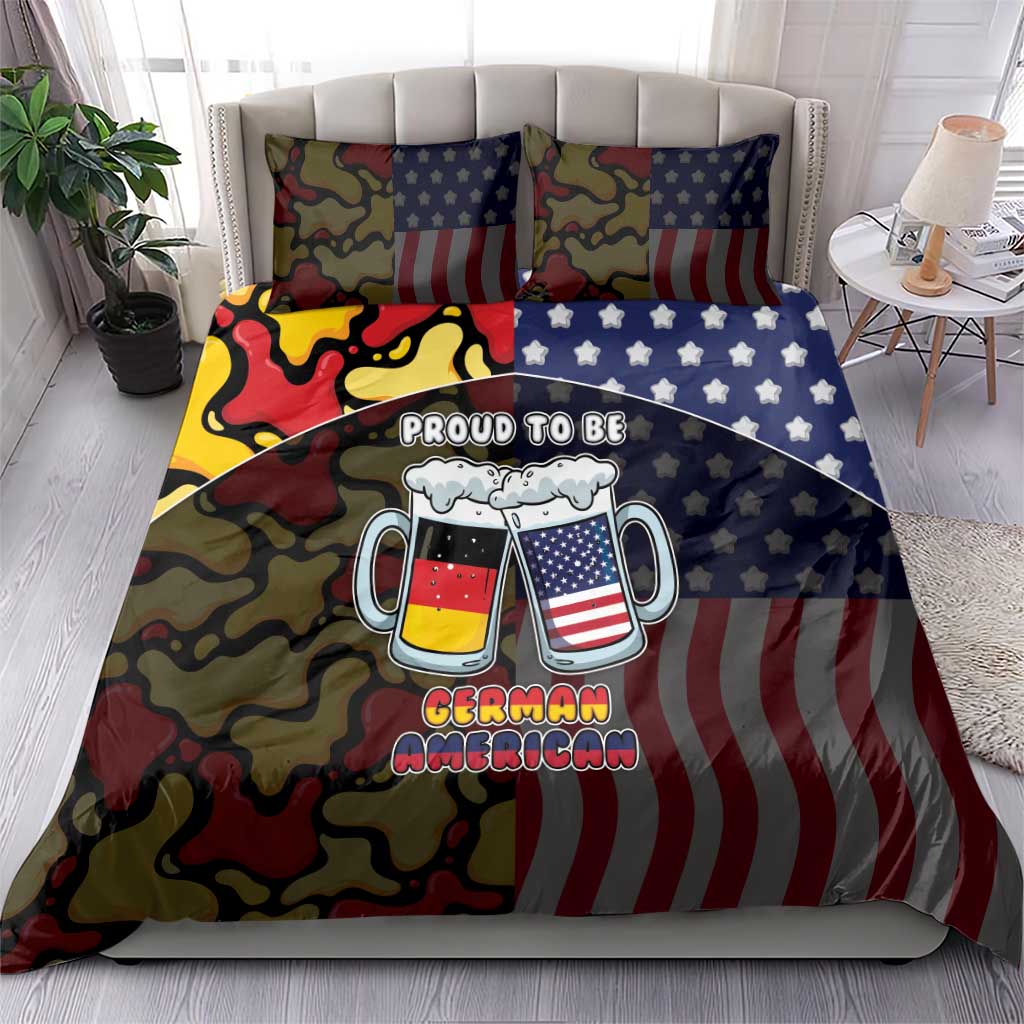 Germany American Heritage Month Bedding Set Beer Funny Style - Wonder Print Shop