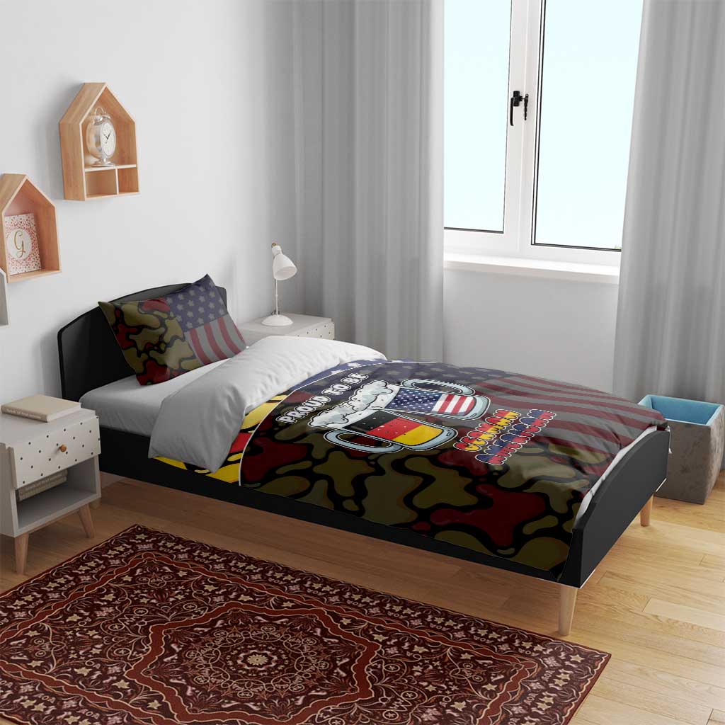 Germany American Heritage Month Bedding Set Beer Funny Style - Wonder Print Shop