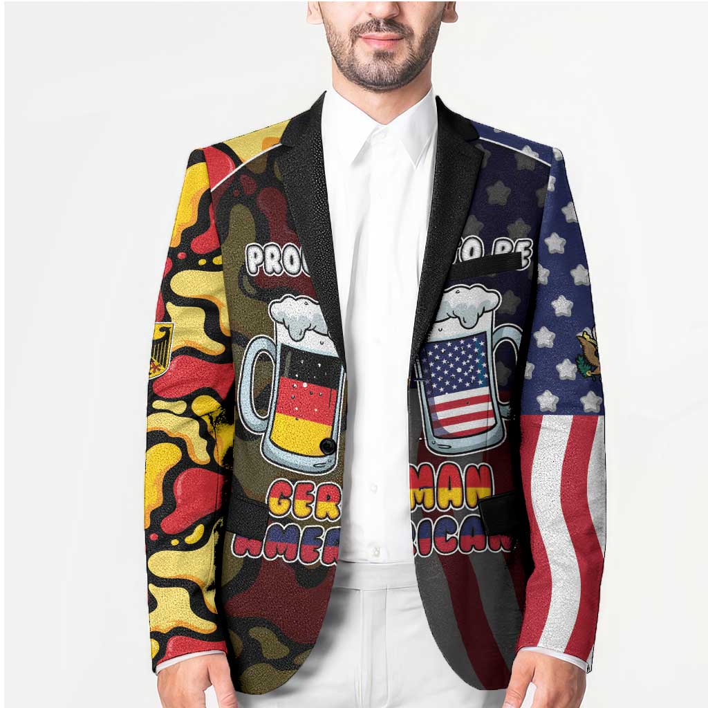 Personalized Germany American Heritage Month Blazer Beer Funny Style - Wonder Print Shop
