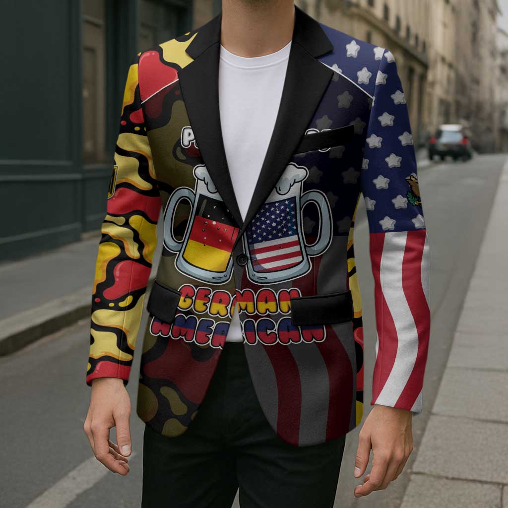 Personalized Germany American Heritage Month Blazer Beer Funny Style - Wonder Print Shop
