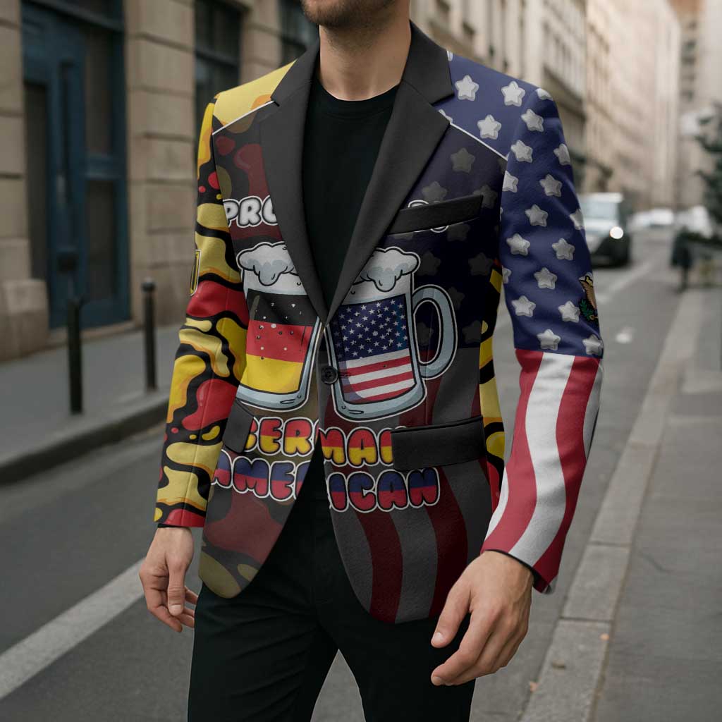 Personalized Germany American Heritage Month Blazer Beer Funny Style - Wonder Print Shop