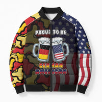 Personalized Germany American Heritage Month Bomber Puffer Jacket Beer Funny Style - Wonder Print Shop
