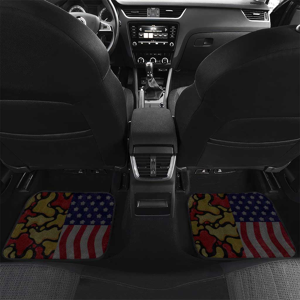 Personalized Germany American Heritage Month Car Mats Beer Funny Style - Wonder Print Shop