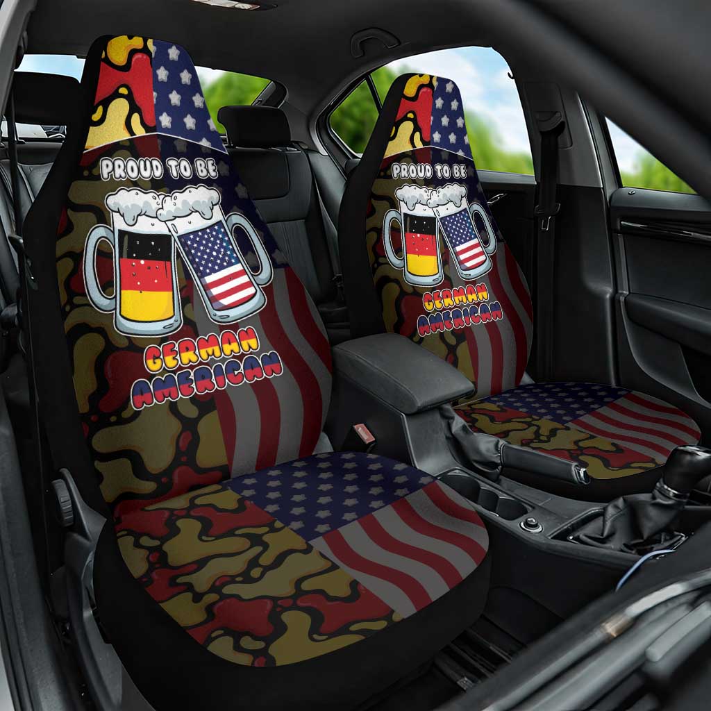 Germany American Heritage Month Car Seat Cover Beer Funny Style - Wonder Print Shop
