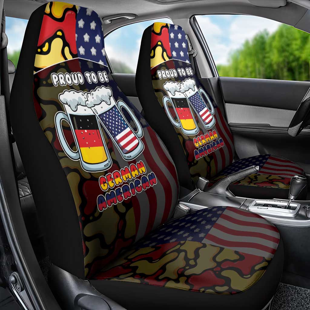 Germany American Heritage Month Car Seat Cover Beer Funny Style - Wonder Print Shop