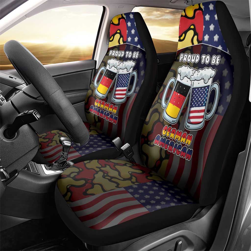 Germany American Heritage Month Car Seat Cover Beer Funny Style - Wonder Print Shop
