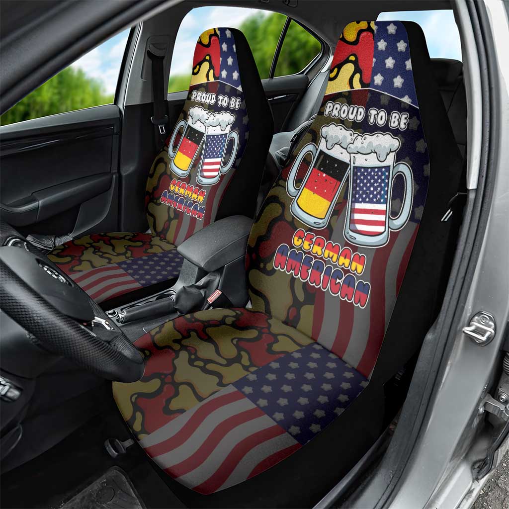 Germany American Heritage Month Car Seat Cover Beer Funny Style - Wonder Print Shop