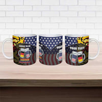 Personalized Germany American Heritage Month Ceramic Mug Beer Funny Style - Wonder Print Shop